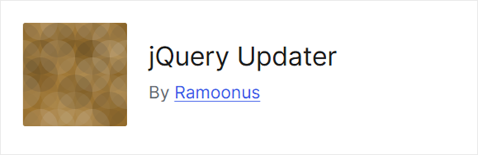 jQuery Updater plugin jQuery Updater plugin