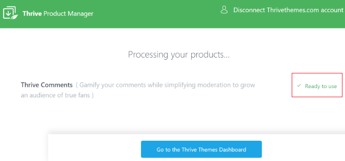 View Thrive Comments success message View Thrive Comments success message
