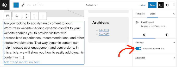 Adding a read more button to a blog archive page Adding a read more button to a blog archive page