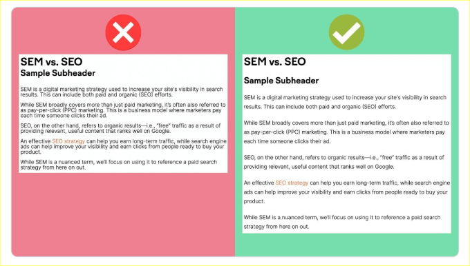 beyaz alan örneği beyaz alan örneği