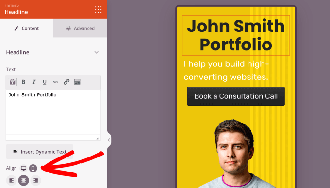 SeedProd açılış sayfası mobil SeedProd açılış sayfası mobil