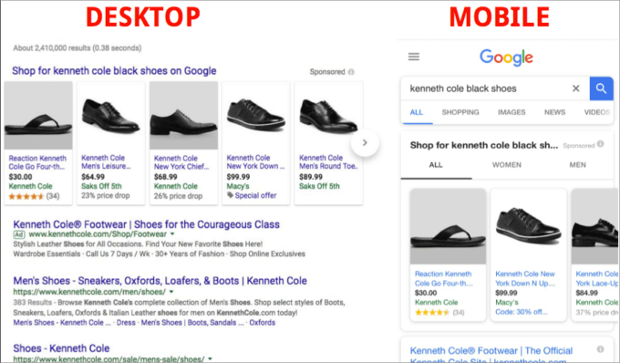 mobil vs masaüstü arama mobil vs masaüstü arama