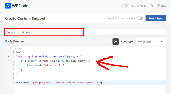 Excluindo a última postagem do loop de postagens do WordPress