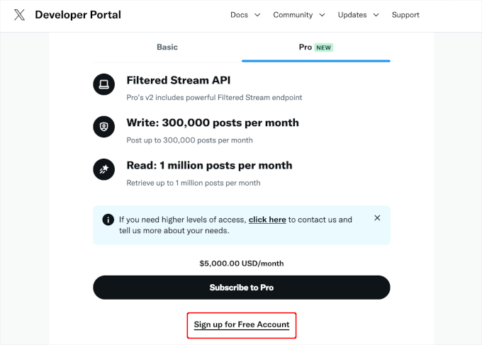 Signing up for an X Developers account Signing up for an X Developers account