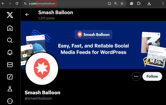 Getting an X username Getting an X username