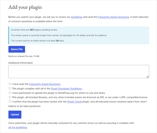 Submitting a plugin to WordPress Submitting a plugin to WordPress