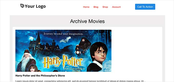 Custom archive page template created with SeedProd Custom archive page template created with SeedProd