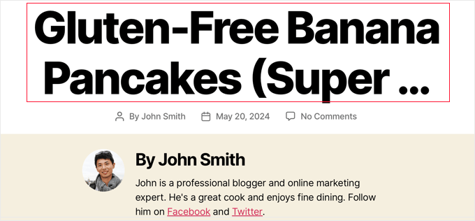 Truncate posts example Truncate posts example