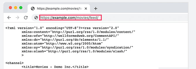 Feed for custom post type Feed for custom post type