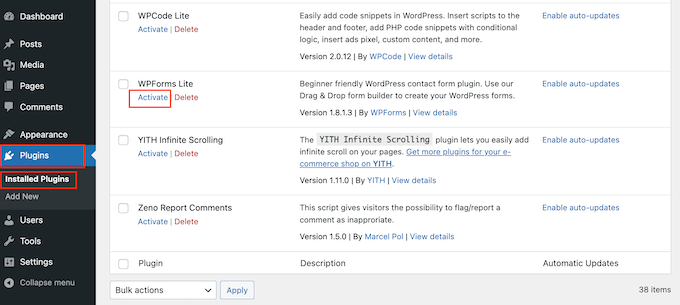 How to instal and activate a WordPress plugin How to instal and activate a WordPress plugin
