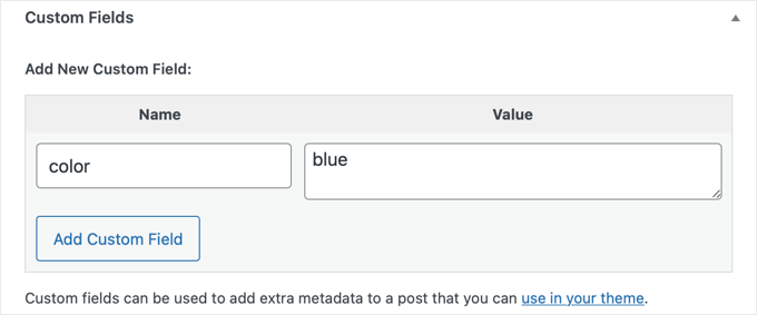 You Can Add Metadata to a Post Using Custom Fields You Can Add Metadata to a Post Using Custom Fields