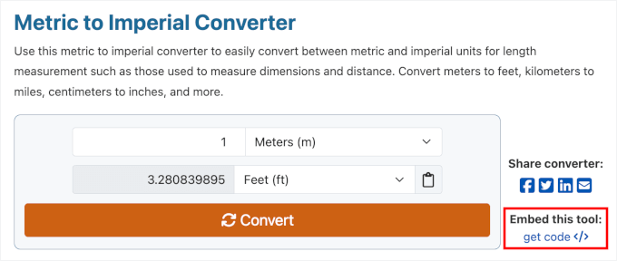 Adding a converter to your WordPress website using custom HTML code