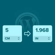 Cum să convertiți unitățile metrice în imperiale în WordPress