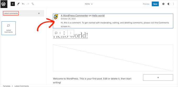 Adicionando um bloco de Últimos Comentários no WordPress
