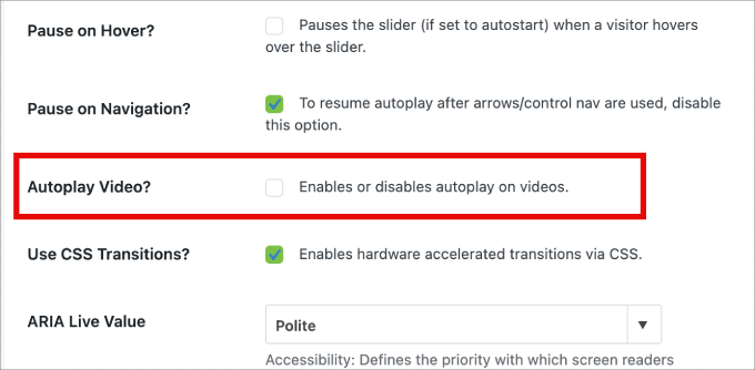 動画の自動再生 動画の自動再生