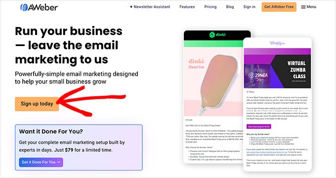 AWeber coupon