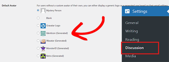 Set a default Gravatar Set a default Gravatar