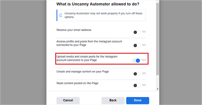 Uncanny AutomatorがInstagramで実行できる操作を設定する Uncanny AutomatorがInstagramで実行できる操作を設定する