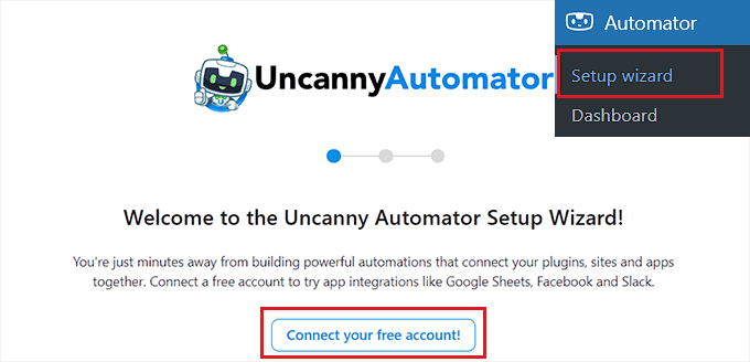 Uncanny Automatorプラグインをウェブサイトに接続する Uncanny Automatorプラグインをウェブサイトに接続する