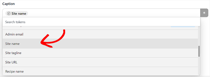 キャプションを作成 キャプションを作成