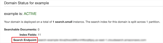 Copy search endpoint Copy search endpoint