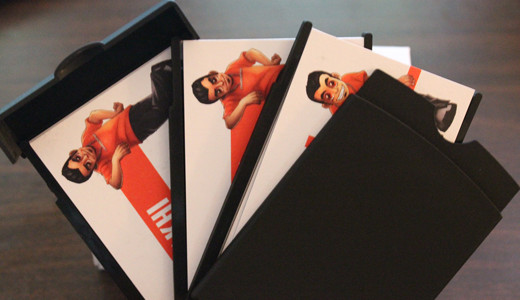 Etui na karty Moo wysuwane