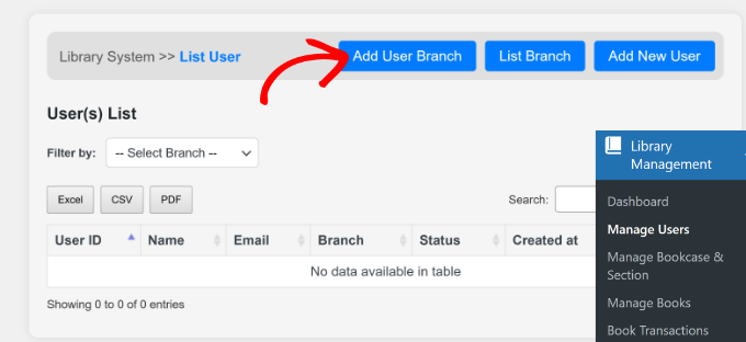 Kütüphaneye yeni kullanıcı ekle Kütüphaneye yeni kullanıcı ekle