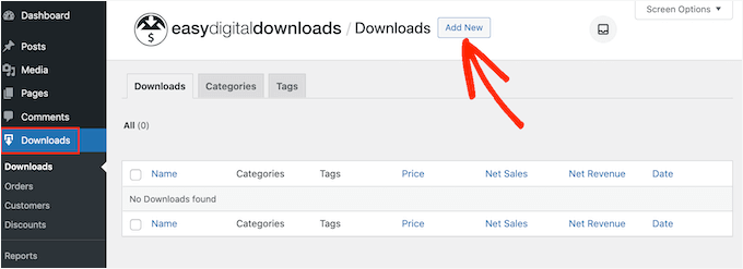 Easy Digital DownloadsにMP3ファイルを追加する