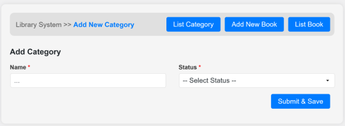 Kitap kategorisi için ad girin Kitap kategorisi için ad girin