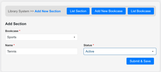 Yeni bölüm ayrıntılarını girin Yeni bölüm ayrıntılarını girin