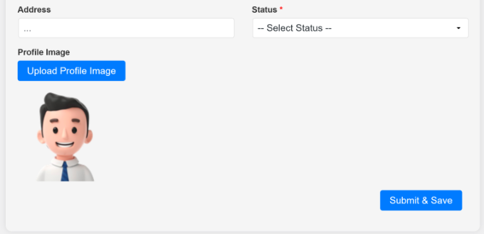 Yeni kullanıcı profilini kaydet Yeni kullanıcı profilini kaydet