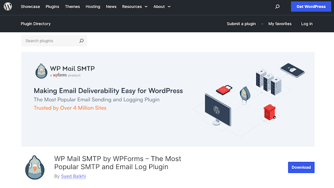The WP Mail SMTP WordPress plugin 