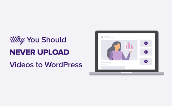 Why you should never upload videos to WordPress Why you should never upload videos to WordPress