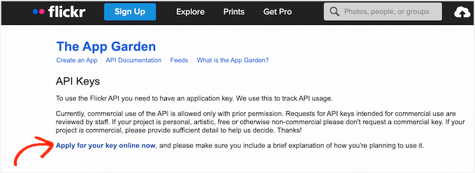Creating a Flickr app Creating a Flickr app