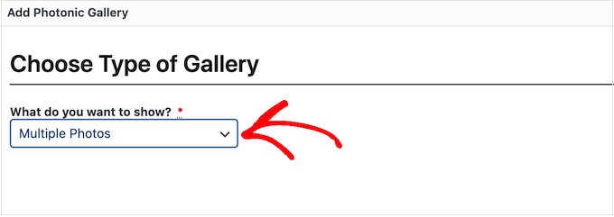 Configuring the Flickr block Configuring the Flickr block