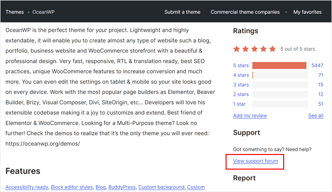 The WordPress theme support forum The WordPress theme support forum