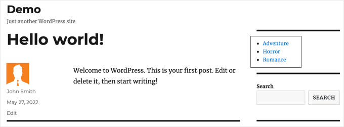 Preview of Custom Taxonomy Terms Preview of Custom Taxonomy Terms