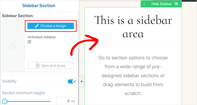 Customizing the sidebar's design in Thrive Architect Customizing the sidebar's design in Thrive Architect