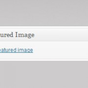 Setting featured image for a WordPress post