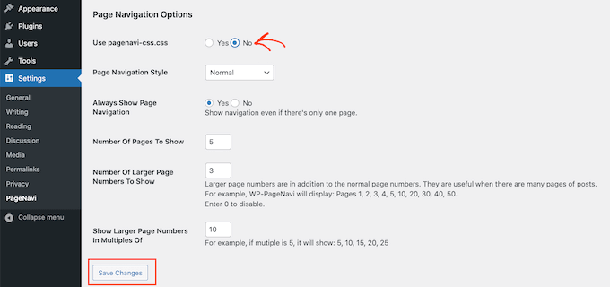 Changing your WordPress pagination styling Changing your WordPress pagination styling