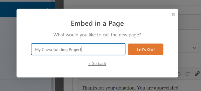 Enter page name Enter page name