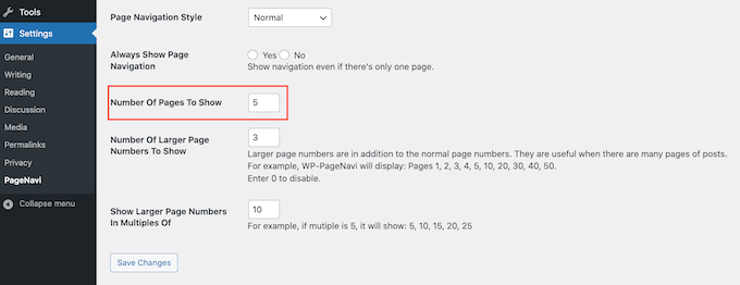 The WP-PageNavi WordPress plugin The WP-PageNavi WordPress plugin