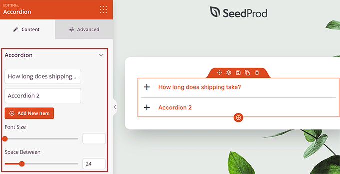 Add new accordion Add new accordion