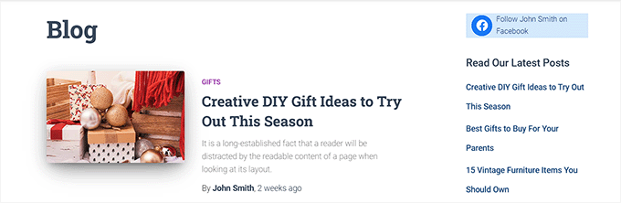Previzualizare widget pentru butonul de urmărire Facebook