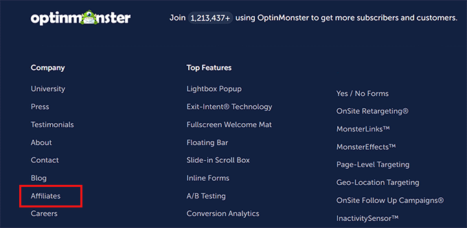 Finding affiliate programs to join Finding affiliate programs to join