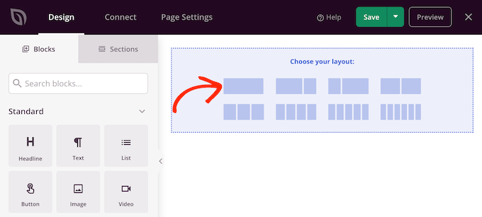 Choosing a layout for your custom archive page Choosing a layout for your custom archive page