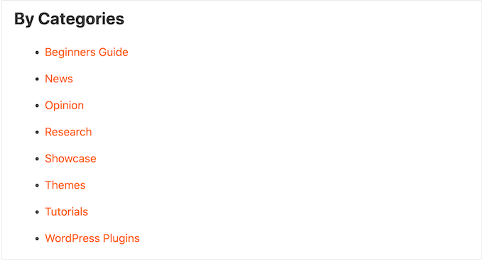 The WPBeginner custom archive The WPBeginner custom archive
