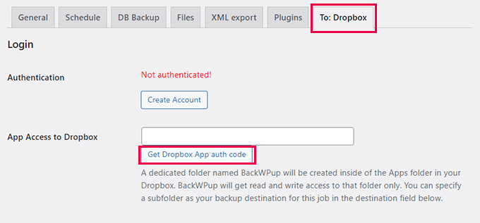 Connect dropbox Connect dropbox