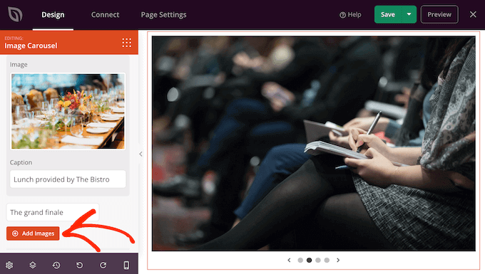 Creating an image carousel slider using SeedProd Creating an image carousel slider using SeedProd
