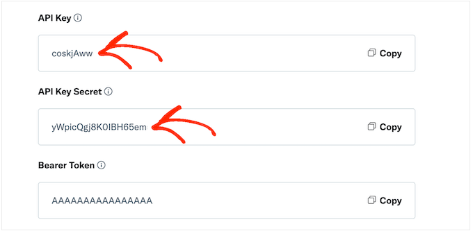 Getting a Twitter API key and secret Getting a Twitter API key and secret